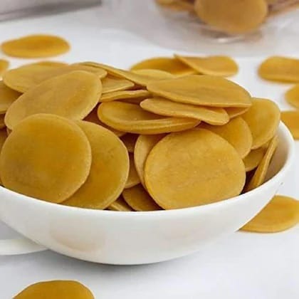 ASHOK NUTRIRICH Funnfry Golgappa/Pani Puri Papad/Panipuri Papad(Pack of 4)