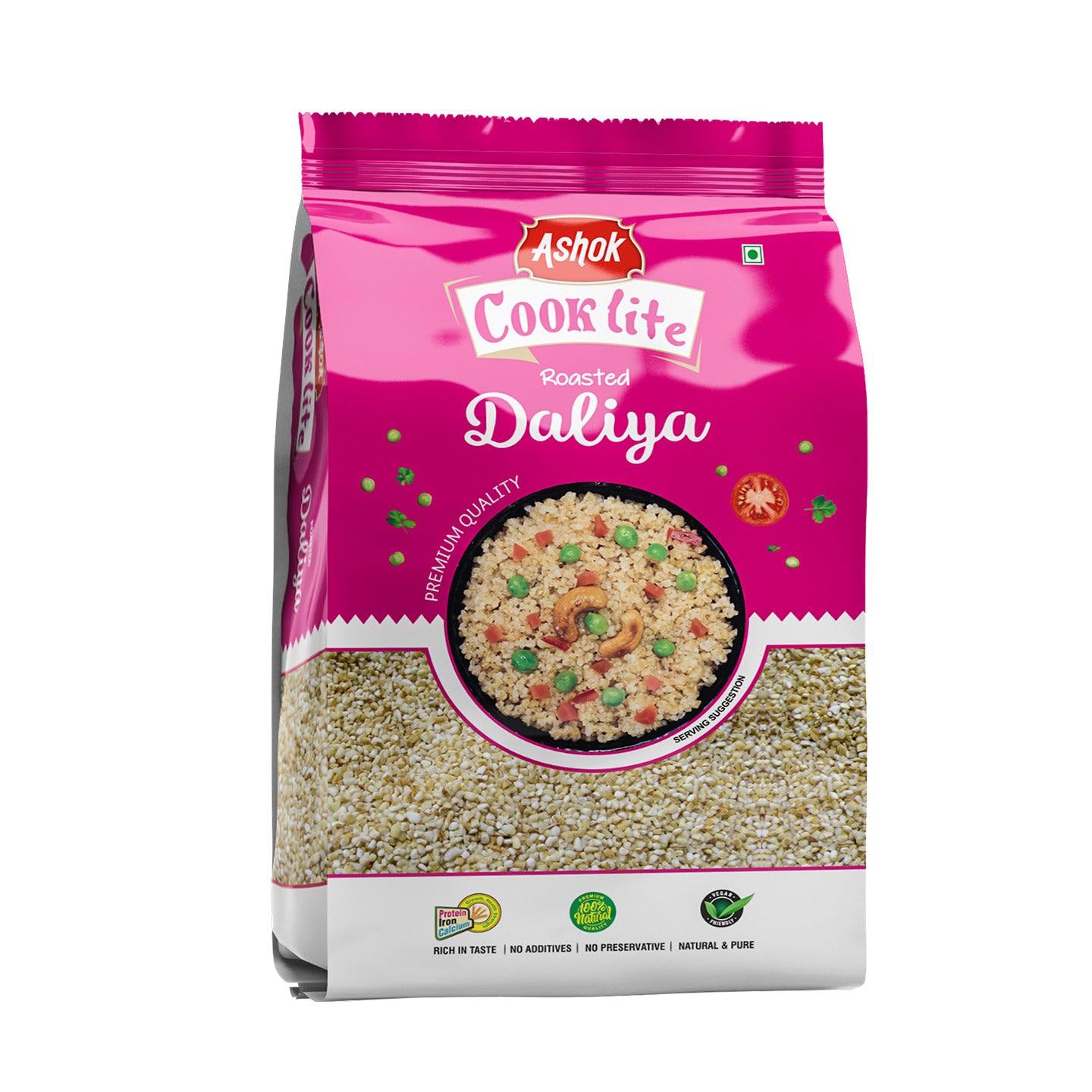 Ashok Cooklite Roasted Dalia(Available in Pack of 1 and 2)