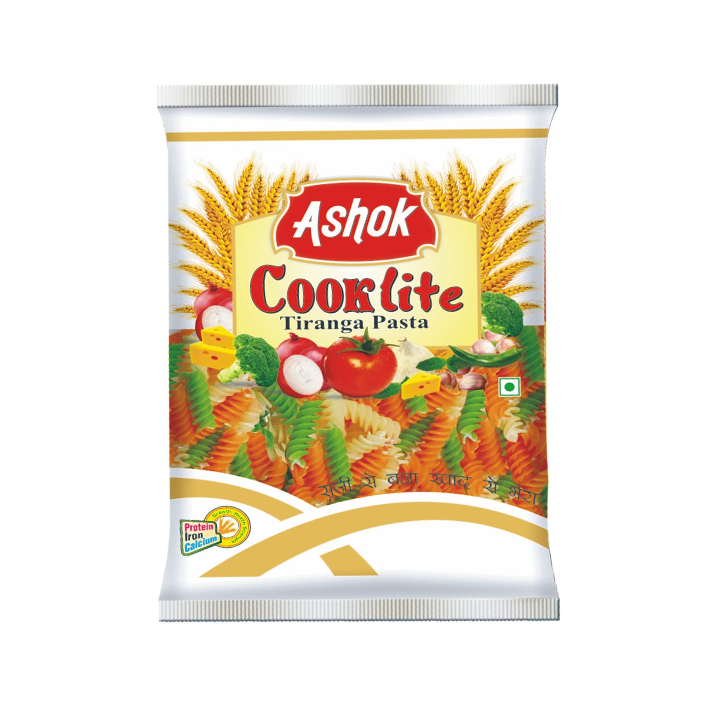 Ashok Cooklite Tiranga Pasta(Available in Pack of 1,2 and 4)