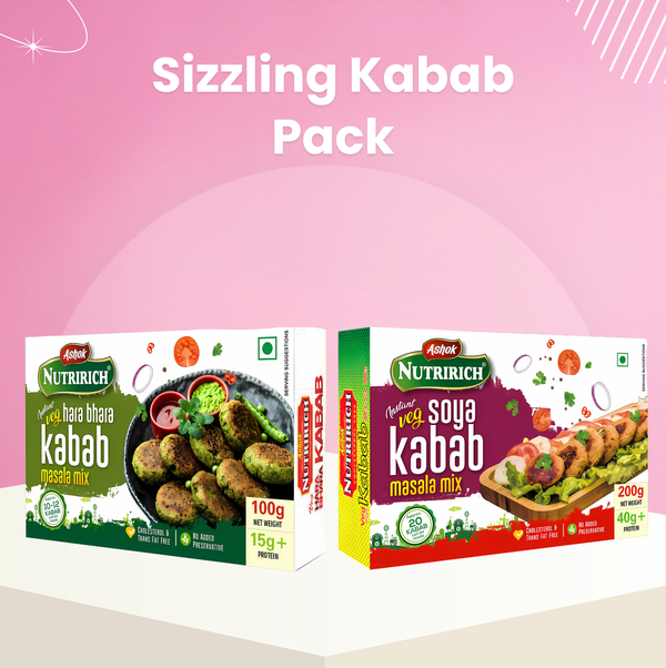 High Protein Veg Kababs