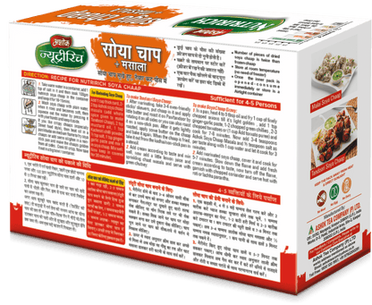 Ashok Nutririch Soya Chaap 120g (With Chicken Gravy Masala)