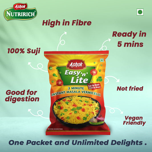Ashok Easy'n'Lite Masala Vermicelli ,55g