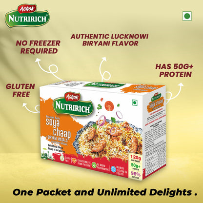 Soya Chaap with Biryani Masala 120g