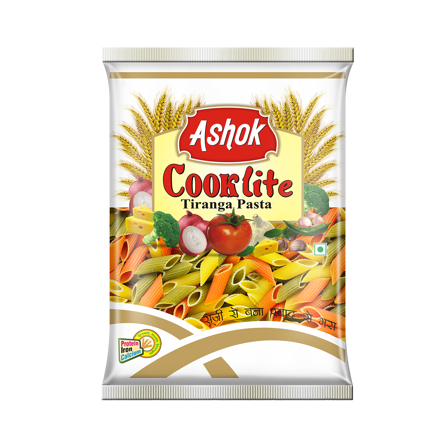 Ashok Cooklite Tiranga Pasta, 60 gm