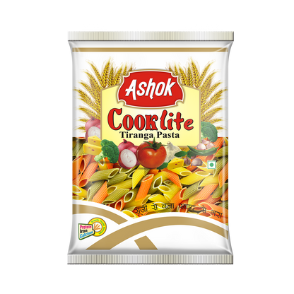 Ashok Cooklite Tiranga Pasta, 60 gm