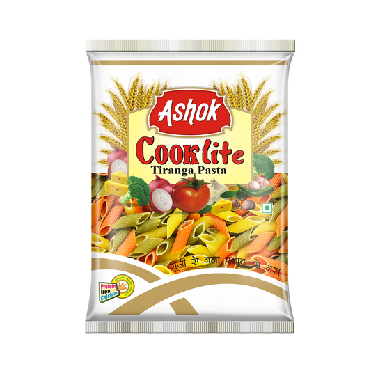 Ashok Cooklite Tiranga Pasta, 60 gm